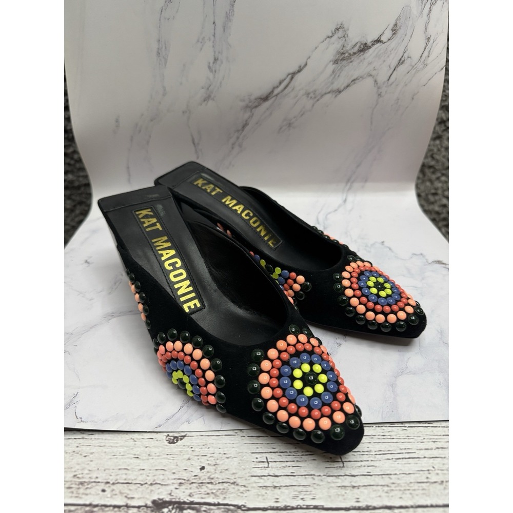 Kat Maconie‎ Colorblock Slides Shoes women's US 6 Flats Mules